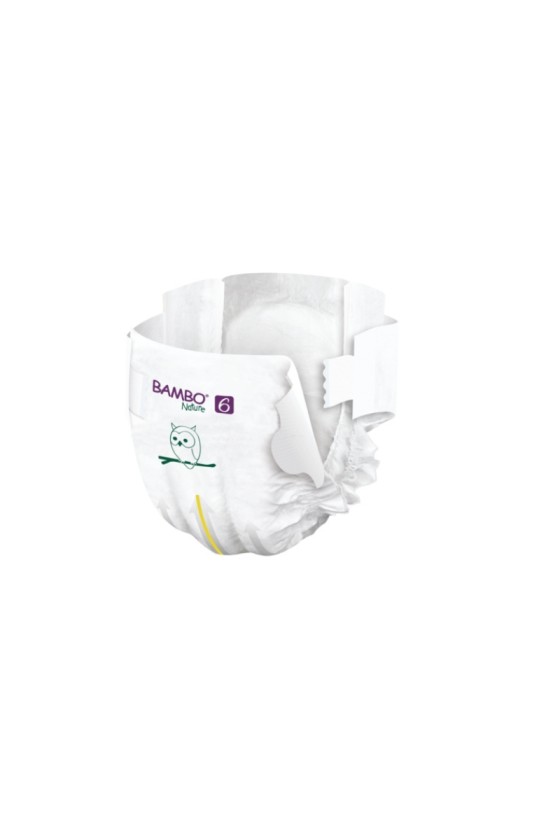 CHANGE BEBE BAMBO NATURE T6 - 16+KGS TALL PACK SACHET DE 40 CHANGE BEBE BAMBO NATURE T6 - 16+KGS TALL PACK SACHET DE 40