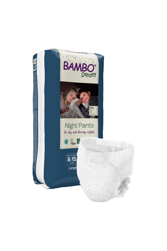 COUCHE-CULOTTE/PANTS ENFANT 15/35KGS BAMBO DREAMY SACHET DE 10